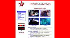 Desktop Screenshot of cosmonautadventures.com